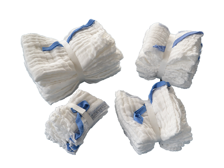 水洗（xǐ）紗布巾prewashed laparotomy sponge.png